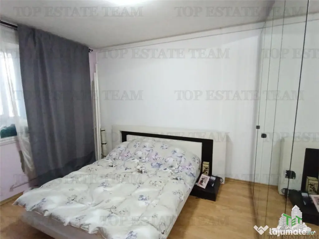 Apartament frumos intr-un bloc reabilitat, cu 3 camere si ba 