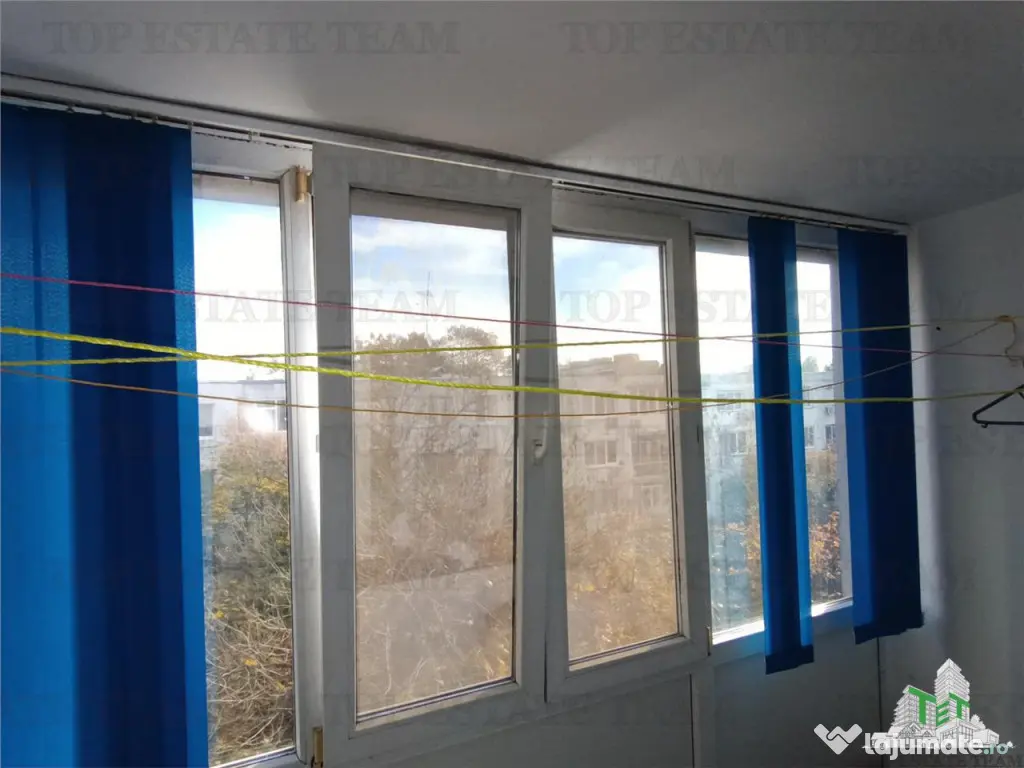 Apartament frumos intr-un bloc reabilitat, cu 3 camere si ba 