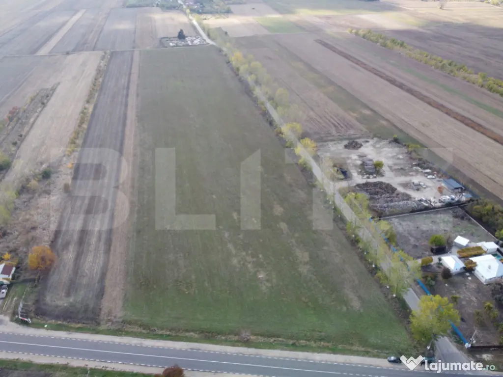 Teren excepțional 47.150 mp cu deschidere dublă – ideal