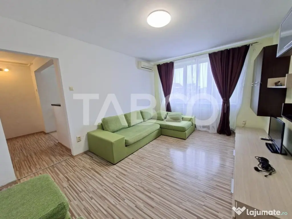 Apartament cu 3 camere si balcon de inchiriat in Sibiu zona