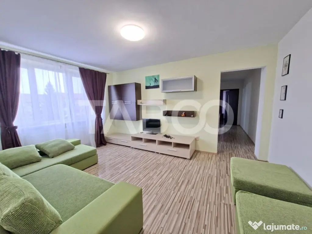 Apartament cu 3 camere si balcon de inchiriat in Sibiu zona