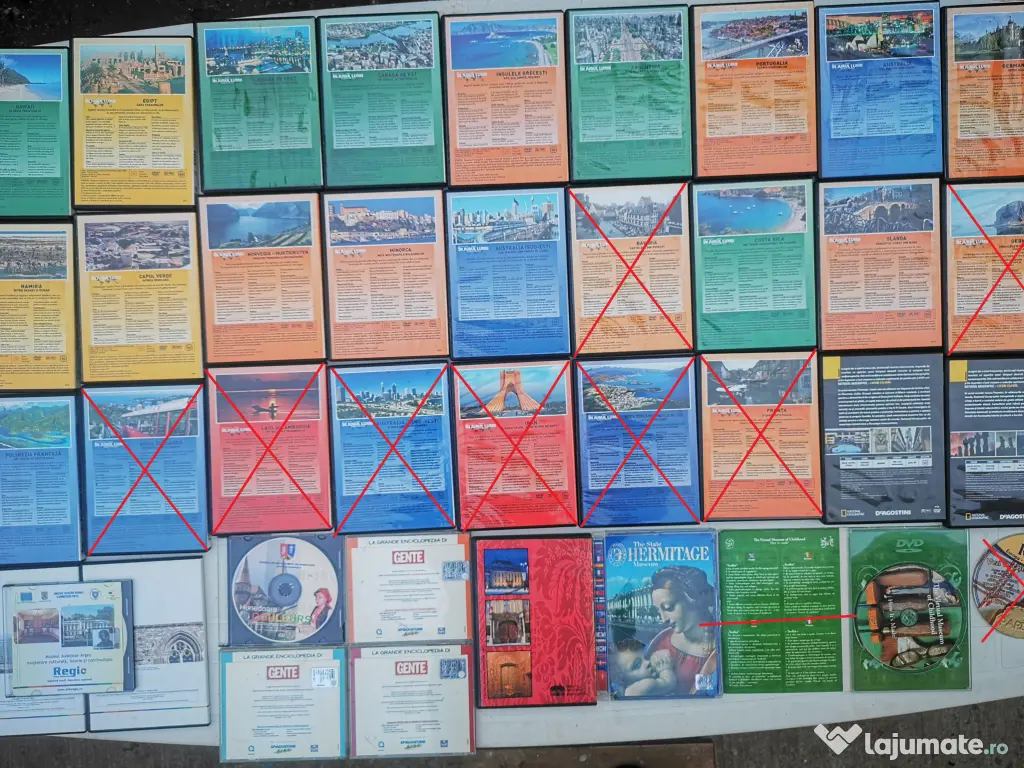 Filme documentare geografie turistica muzee DVD tari in jurul lumii 