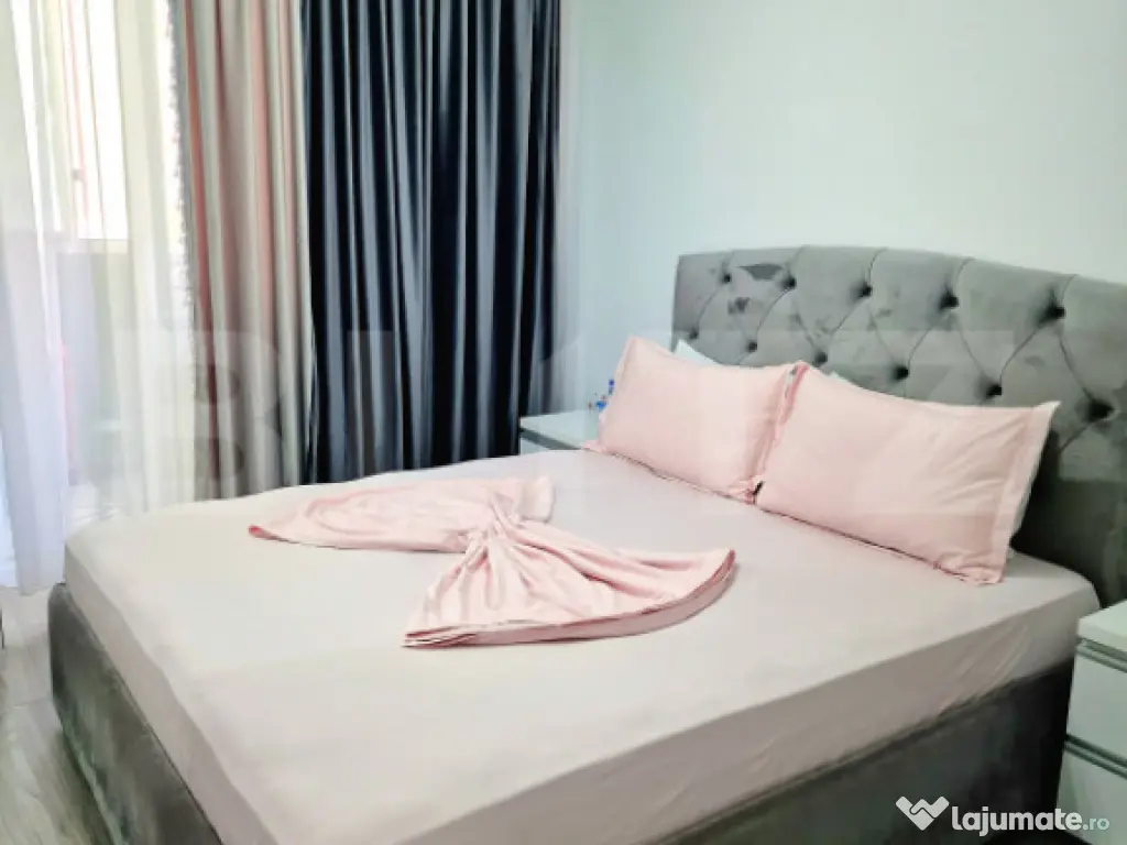 Apartament cu 3 camere, finisat modern, 62 mp, balcon, garaj