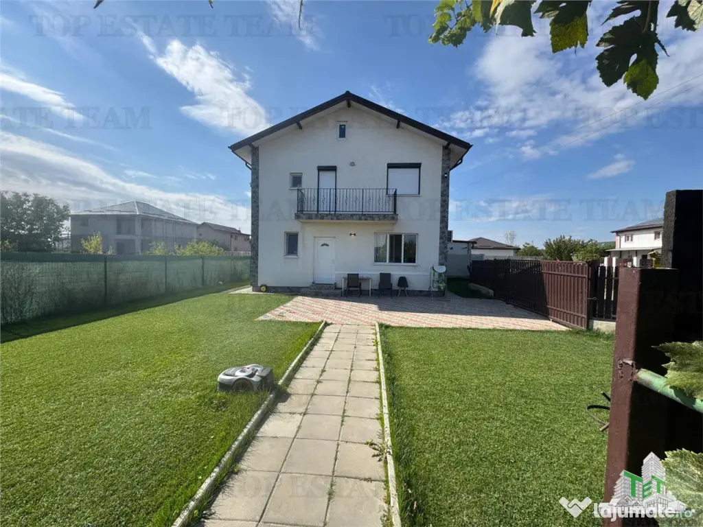 Locuinta moderna 5 camere mobilata in Ciorogarla