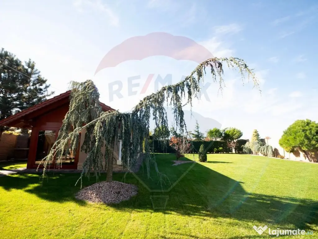 Casă impresionanta cu teren 2700mp garaj 2 masini si ter... 