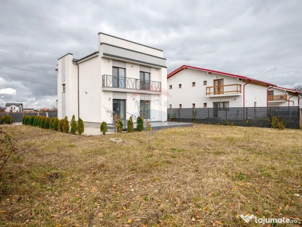 Casă nouă în Stupini: 4 camere, 3 băi și teren gener... 