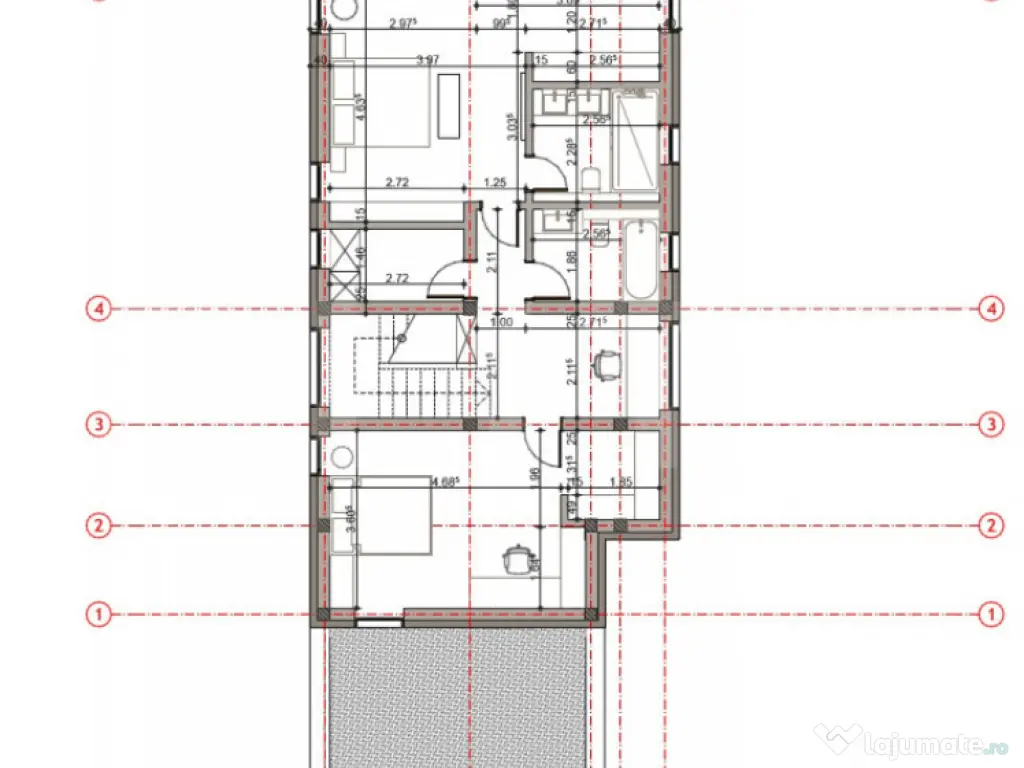 Nou! Teren intravilan 1000 mp, front 12m, autorizabil casa i
