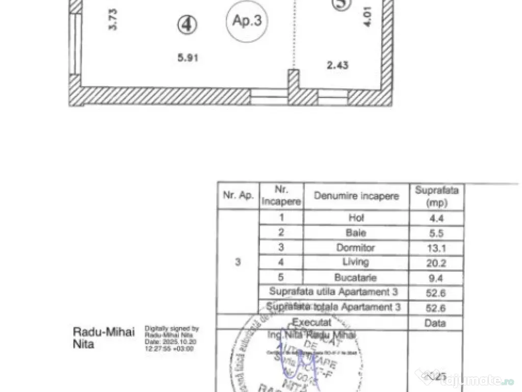 Apartament modern, confort, intimitate și accesibilitate 