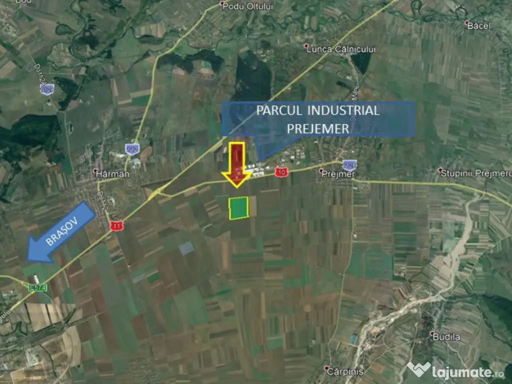 Teren 32,5 Ha compact Prejmer Brasov 