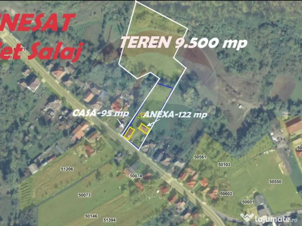 DE VANZARE- GOSPODARIE cu 95 arii teren 