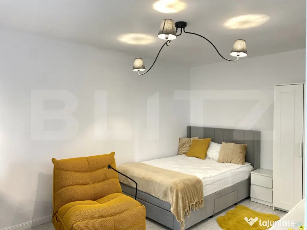 Garsoniera premium de inchiriere, la un pas de facultatea UM