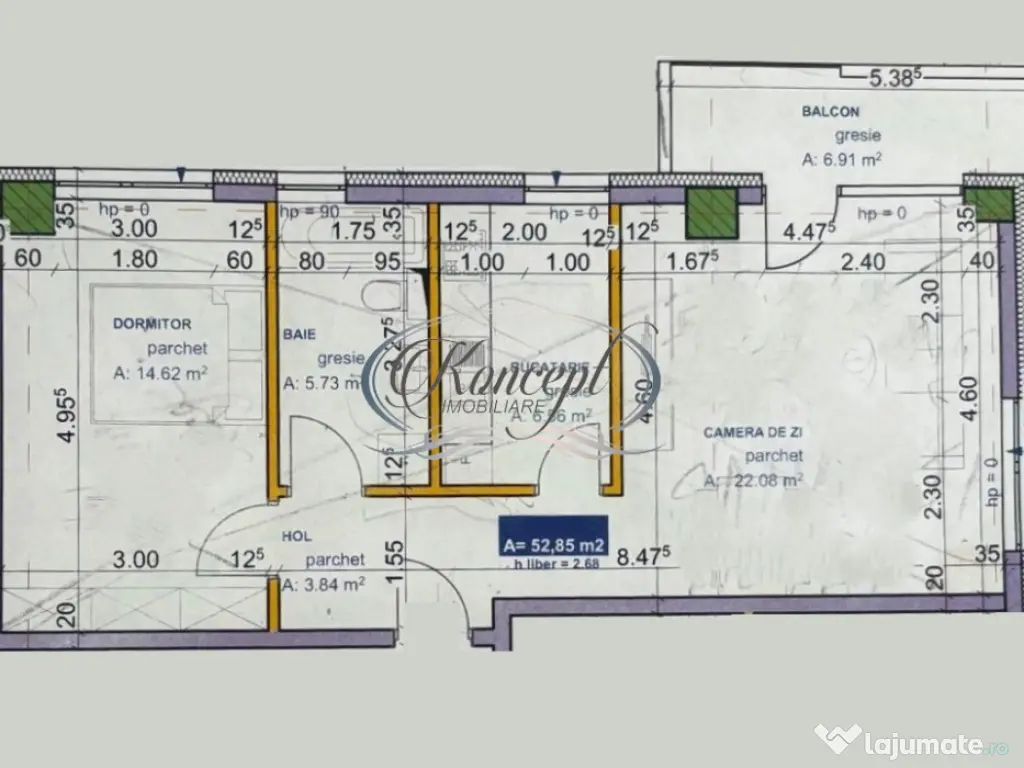 Apartament nou, Intre Lacuri, aproape de Iulius Mall