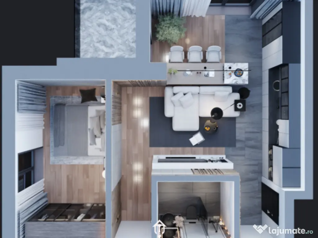 DIRECT DE LA DEZVOLTATOR | Apartament cu doua camere | 0% Co 