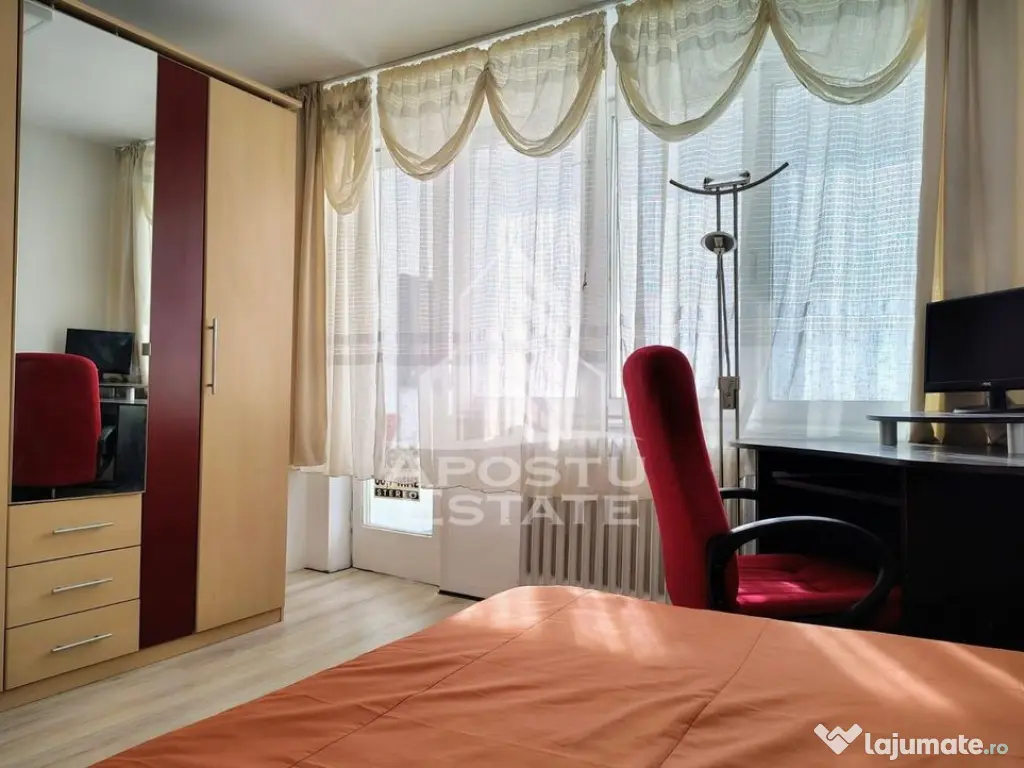 Apartament 3 camere, semidecomandat, Circumvalatiunii 