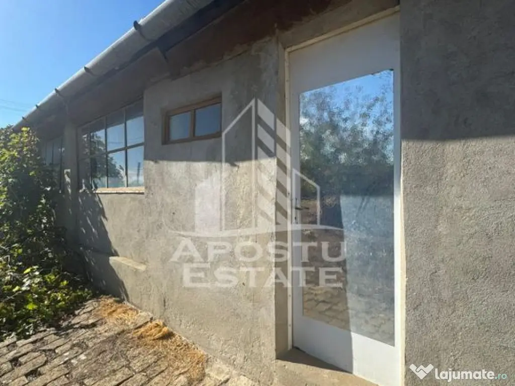 Casa cu teren de 1.600 mp in Checea langa primarie. 