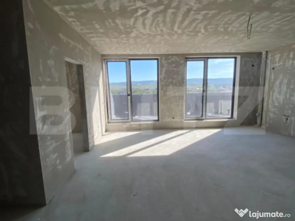 Apartament de 2 camere, 52,40 mp, in Someseni