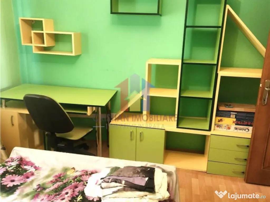 Etaj 2 ! 3 cam 74 mp conf 1 decomandat Garii mobilat