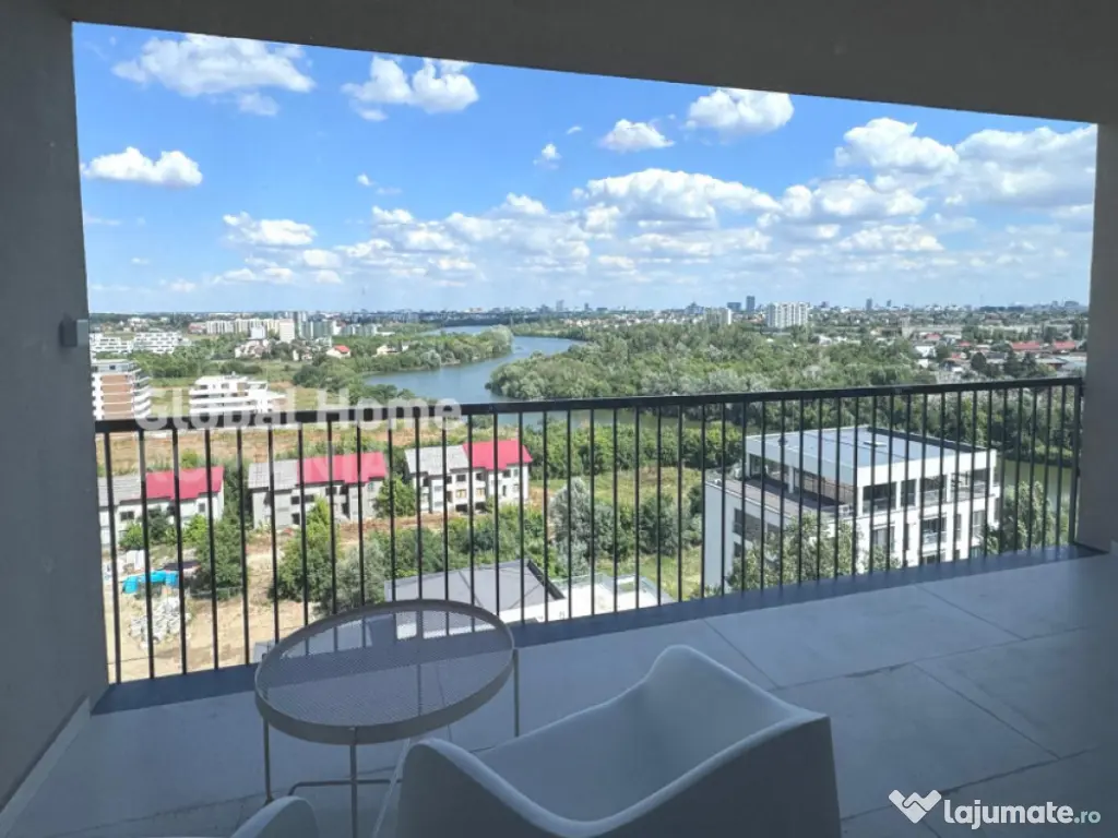 Apartament 3 camere 80,6MP | Sisesti | Vedere catre lac |