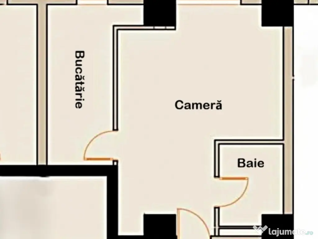 Apartament 1 cameră, 32mp parcare inclusă - Vișoianu 