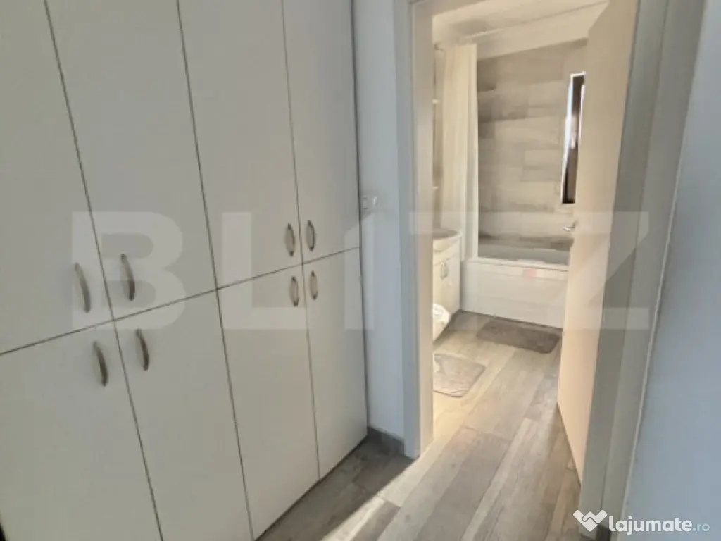 Apartament 2 camere, 52 mp utili – mobilat complet, zona C