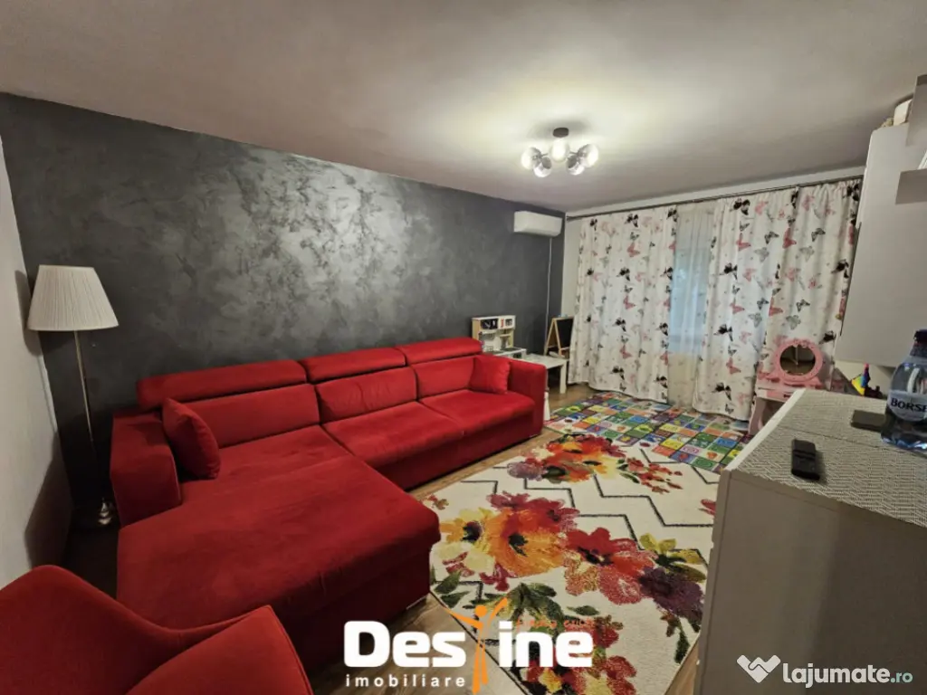 Tomesti Apartament 2 camere mobilat si utilat 50 mp loc de p 