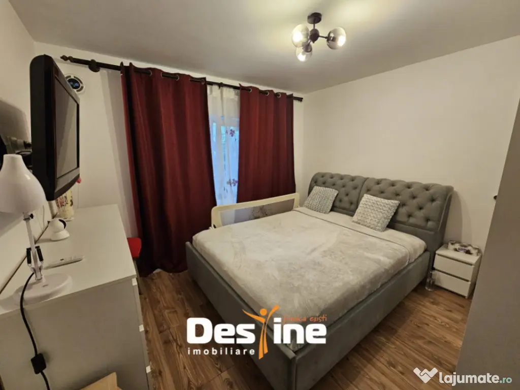 Tomesti Apartament 2 camere mobilat si utilat 50 mp loc de p 