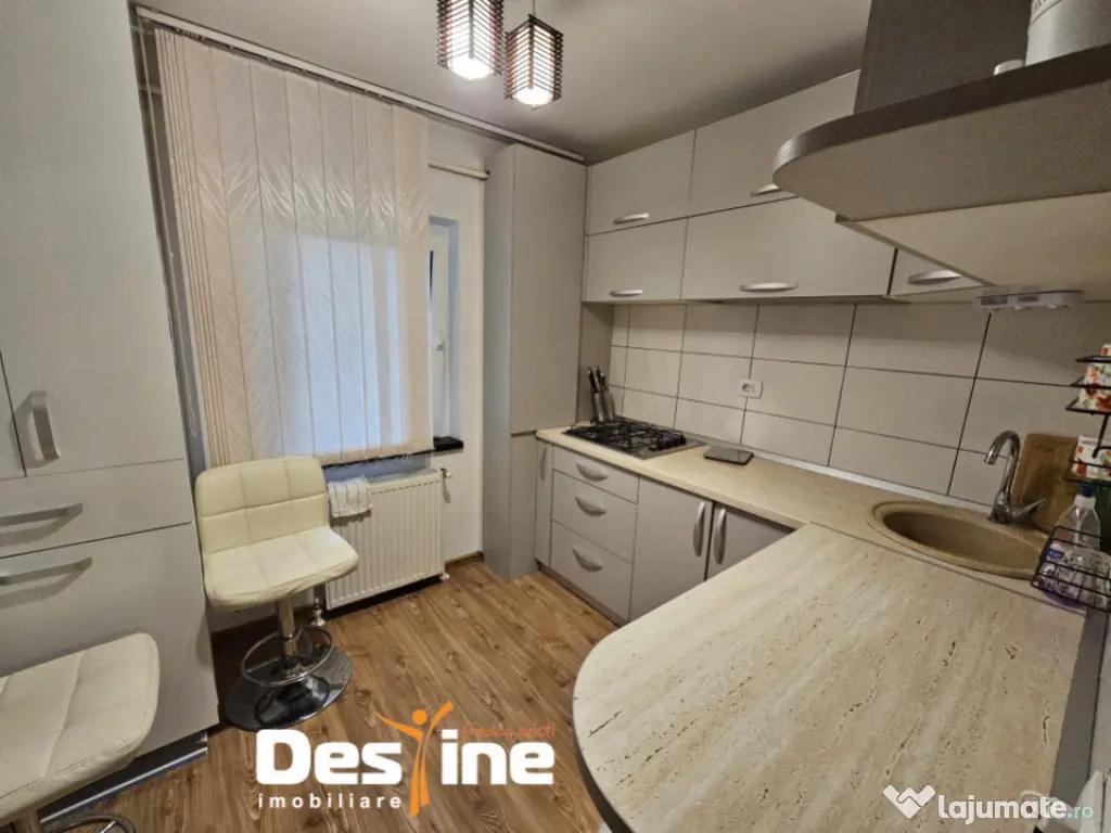 Tomesti Apartament 2 camere mobilat si utilat 50 mp loc de p 