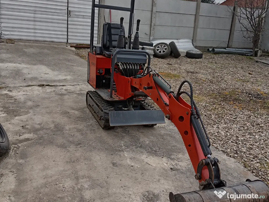 Miniexcavator E10 NOU 1000 kg 