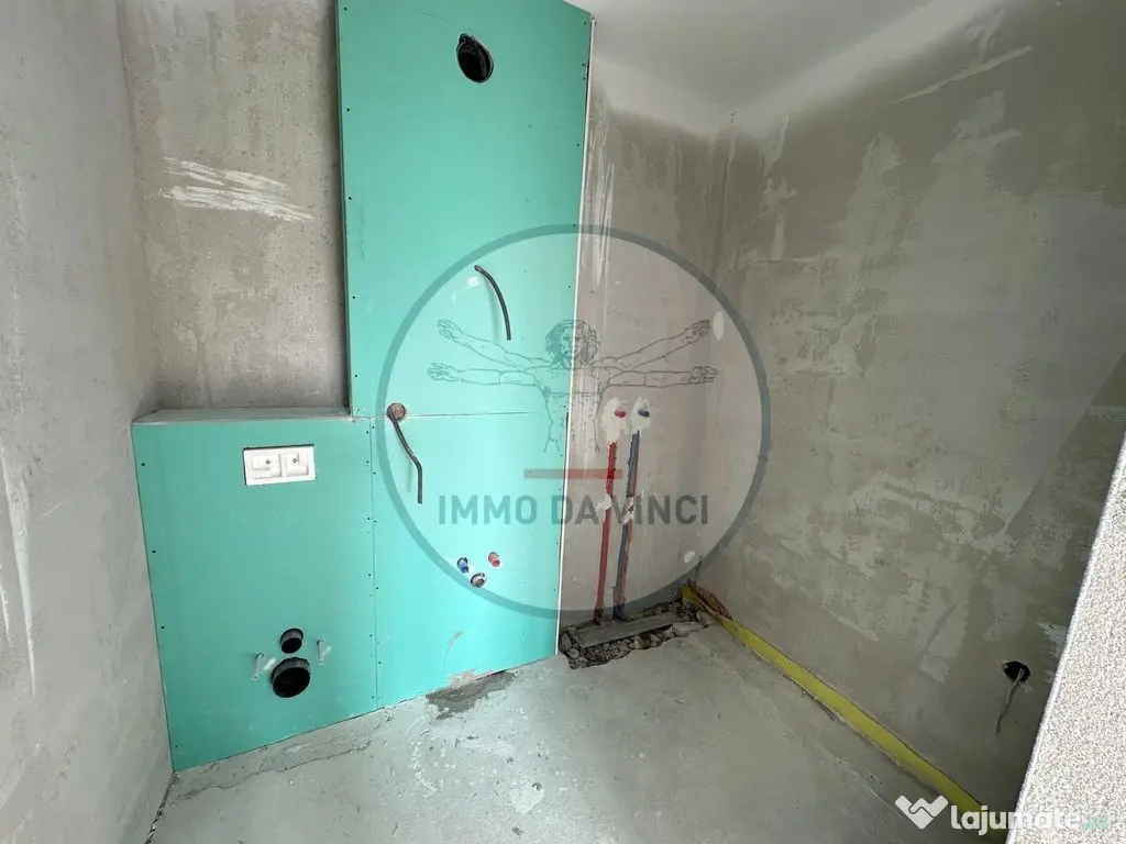 Apartament cu 3 camere, elegant și luminos – 62 mp + 1...