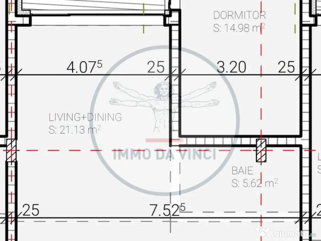 Apartament de vanzare 2 camere 57mp 2550 EUR-MP