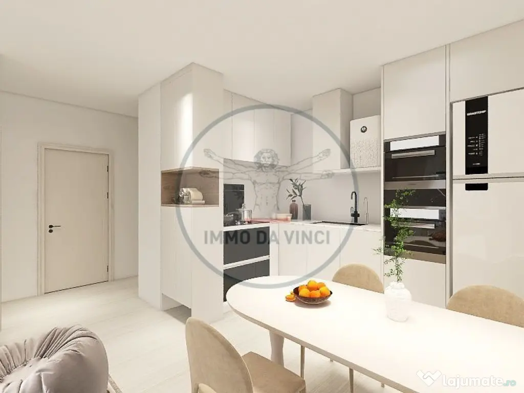 Apartament de vanzare 2 camere 57mp 2550 EUR-MP