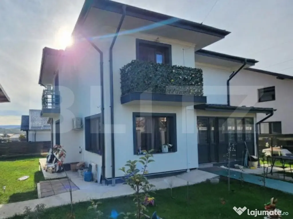 Casa moderna 116 mp totali, Lunca Cetatuii-Miroslava