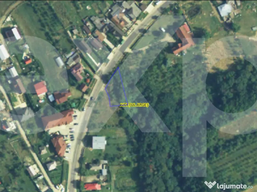 Teren de vânzare în Moșoaia, zona Primăriei