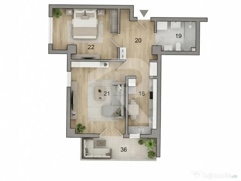 Apartament Fundeni - Dobroești, Ilfov, Str. Doinei cu LOC