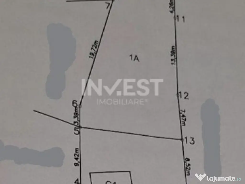 TEREN INTRAVILAN, 602 MP, REDIU