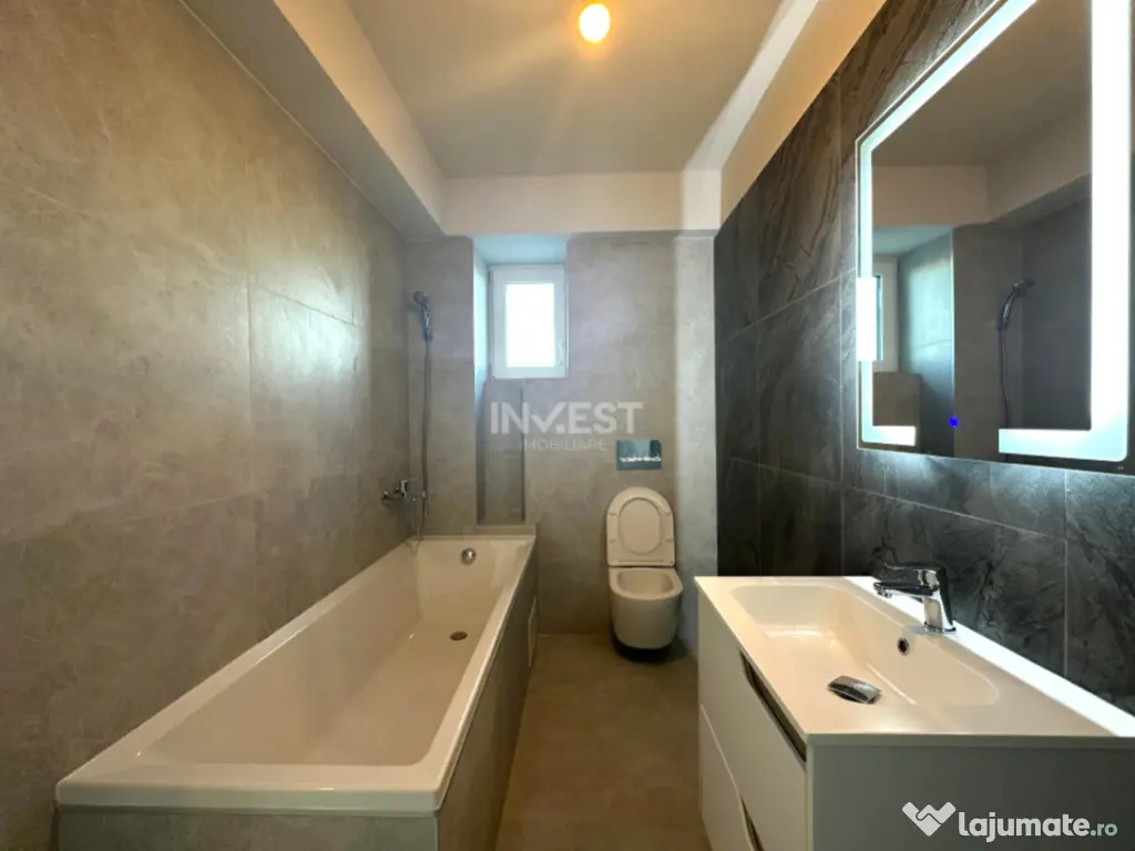 COMISION 0%! 2 CAMERE+ TERASA CU VEDERE PANORAMICA 