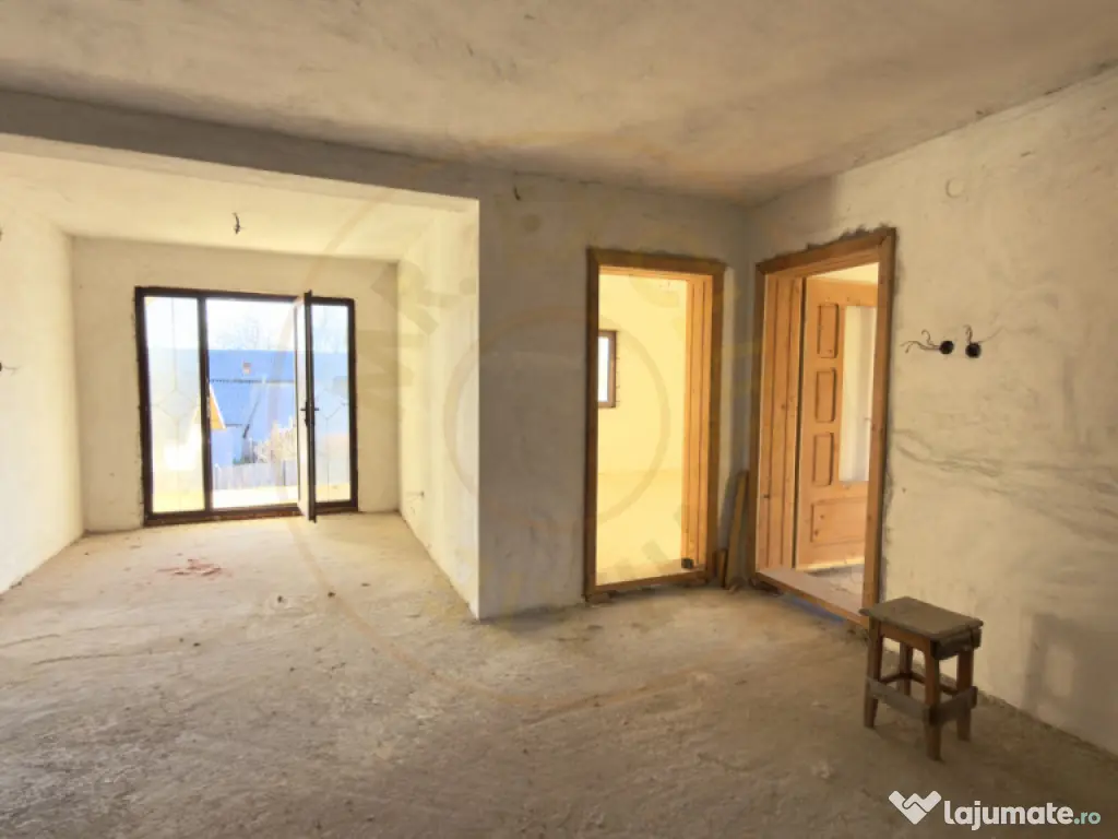 Casa generoasa cu teren de 1186 mp intravilan-Retevoiesti -P 