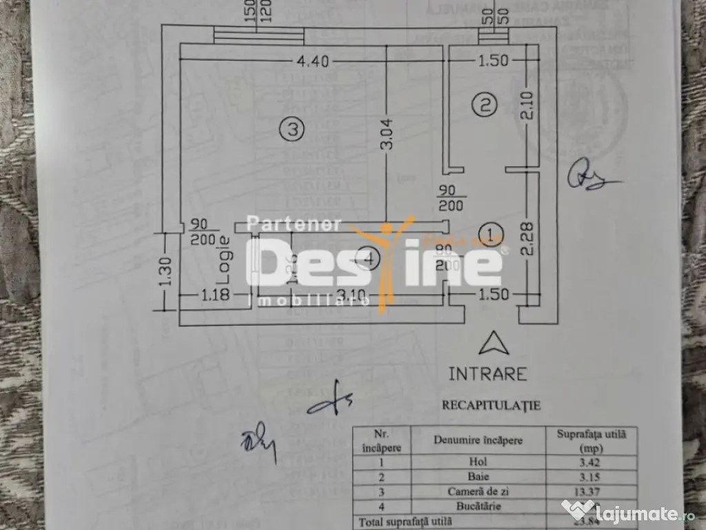 Garsonieră renovată complet, mobilată și utilată - Pasc