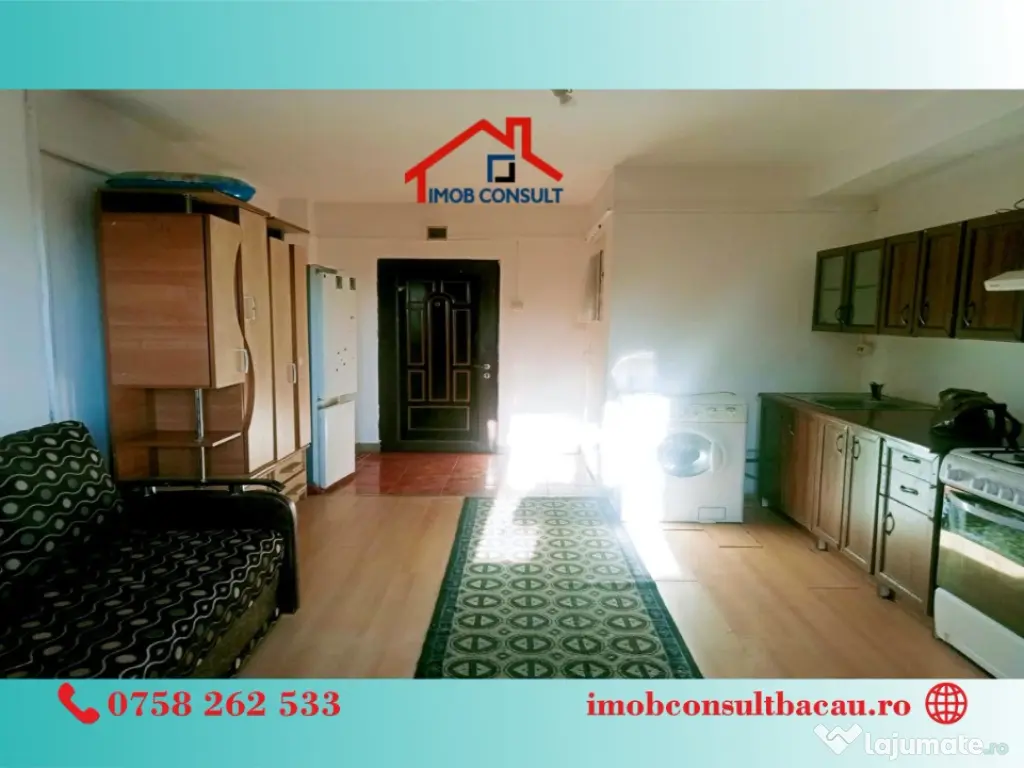 Garsonieră de vânzare – Calea Moinești | Etaj intermediar! CE1446