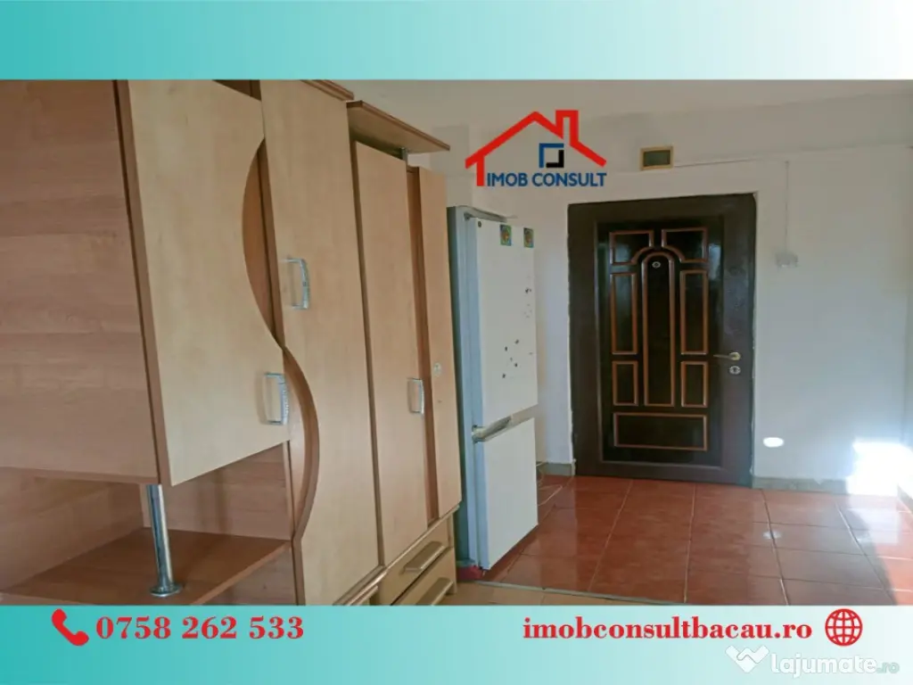 Garsonieră de vânzare – Calea Moinești | Etaj intermediar! CE1446
