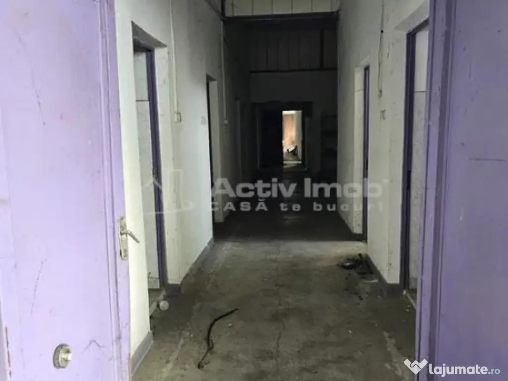 Hala industriala (1000 mp) si teren (4000 mp), Scornicesti, 