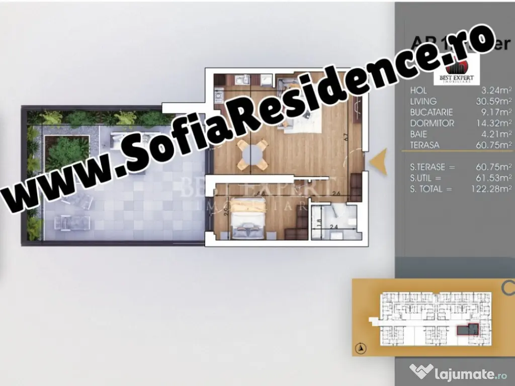 2 Camere superbe FInisaje Top 