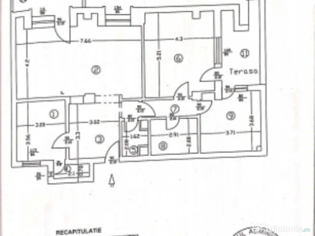 Inchiriez spatiu de birouri, zona Aviatorilor, 125mp, 1.875euro