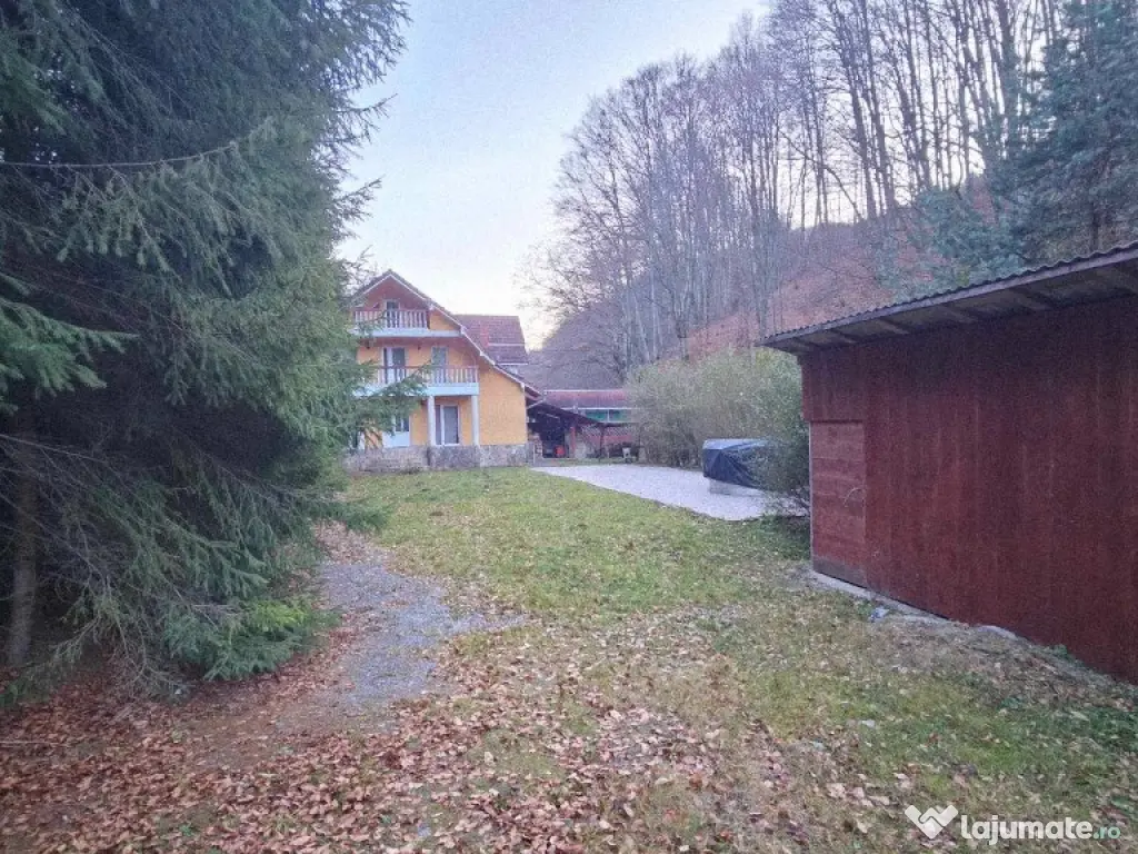 Casa/Pensiune,doua imobile „intr-unul singur” de vanzare, Valea Bratcu 