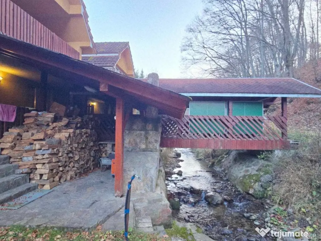 Casa/Pensiune,doua imobile „intr-unul singur” de vanzare, Valea Bratcu 