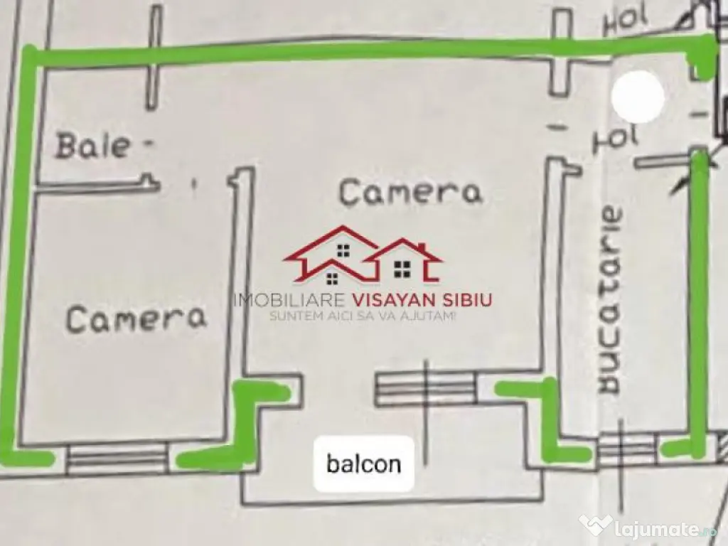 Apartament oras Cisnadie, comision 0