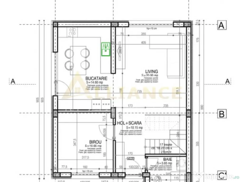 Casa Individuala - 5 camere 3 bai - Teren 300 MP 