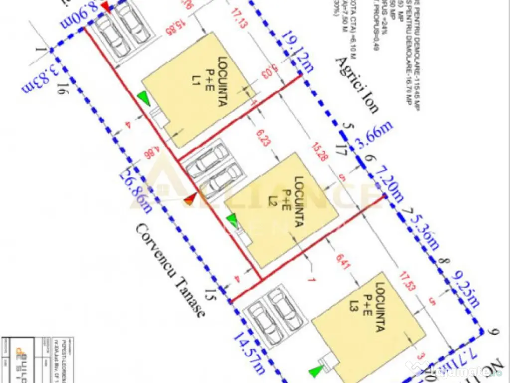 Casa Individuala - 5 camere 3 bai - Teren 300 MP 