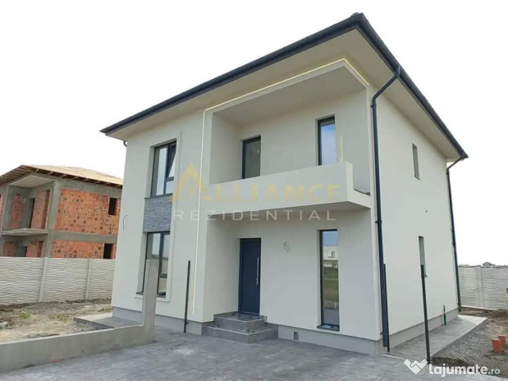 Casa individuala - 4 camere - 3 bai - 110 mp utili 