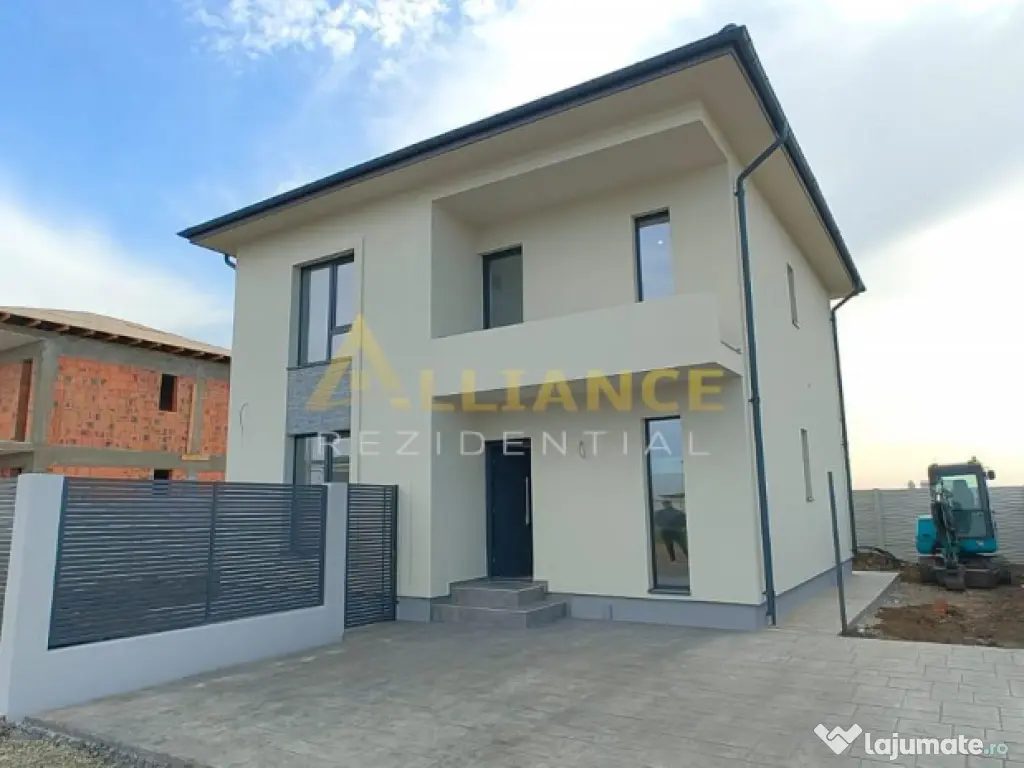 Casa individuala - 4 camere - 3 bai - 110 mp utili 